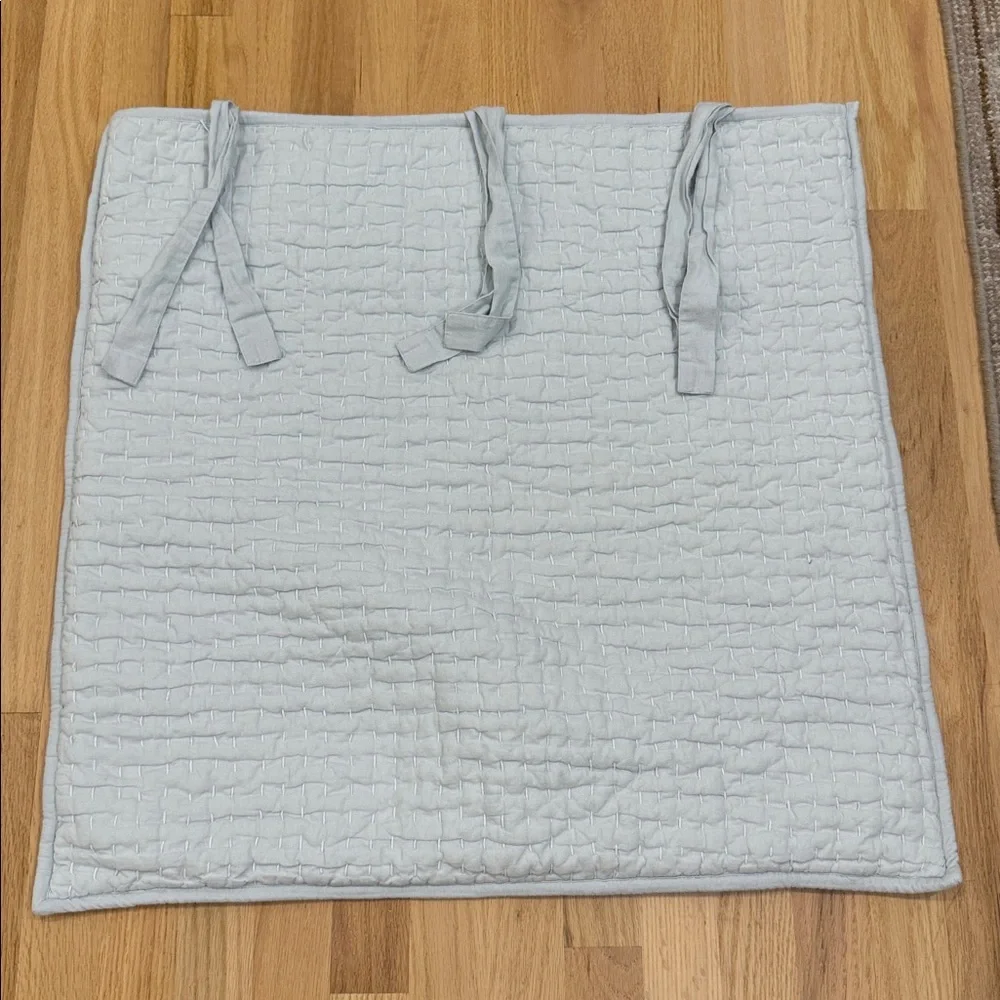 Pick-Stitch Handcrafted Cotton Linen Quilted Euro Shame - Picture 7 of 10